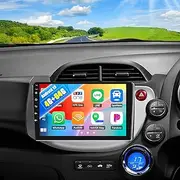 [SIXWIN] Android 13 Car Stereo for Honda Fit Jazz 2008-2013 Right Drive 10.1 Inch Touch Screen 4G+64G CarPlay Android Auto Car Radio Bluetooth GPS Navigation HiFi WiFi FM SWC Backup Camera MIC