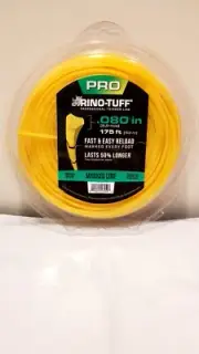 Rino Tuff Pro Trimmer Line .080 Size 175 Ft Spool Weed Eater String Made in USA