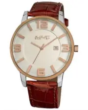 August Steiner As8055 Model Date Base Metal Metallic Case Analog Men’s Watch