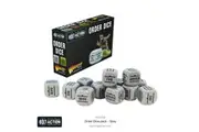 Bolt Action Order Dice - Grey (12)