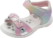 [Chicco] Girls Girls Double Strap Sandal 2 Sandals, Multicoloured 4, 23 EU
