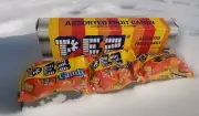 PEZ Candy Refills Wrapped 3 Bags Bulk Assorted Fruit Flavors Collectible Box
