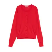 [By Malene Birger] By Malene Birger Montie Button-front Cardigan M RED