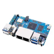 For Orange Pi RV2 RAM Single Board Computer DDR4 8-Core RISC-V 2TOPS AI CPU WiFi PCIE SSD Mini PC Su Blue