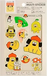 Sanby MLS-OP03 Multi Sticker Active Pon-chan