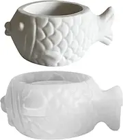 Sweet Pot Mold - Flower Shape, Bonssai Mold | Owl Pot Mold, Fish Jar, Snail Jar, Decorative Mold for Garden Decoration