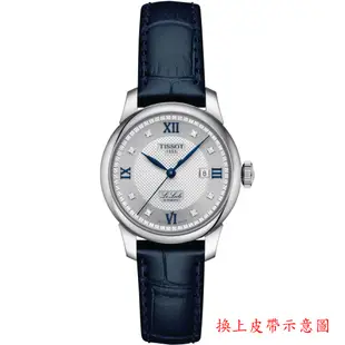 TISSOT 天梭錶 LE LOCLE 力洛克 20周年鑽石自動機械女錶-T0062071103601