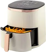 Healthy Choice: Elevate Your Cooking with our 7L Digital Air Fryer! Enjoy 8 Pre-Set Touch-Control Cooking Programs for Healthy, Crispy Delights. Dishwasher-Safe basket. Power: 1400W - White