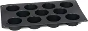 Patisse 11-Cup Baking Mould, Mini Muffins, Black