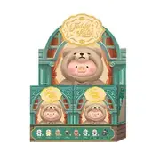 LULU The Piggy Characters - Retro Teddy Series Figure (8 Types) (Blind Box) Whole Set (Included 6 Single Boxes) - Height: ~14cm