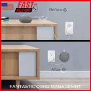 Wall Mount Holder For Google Home Mini Audio Voice Assistant Hanger (White)