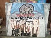 The Ultimate Warriors Set of Two Original Pop Art Paintings by Linda Stamberger
