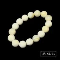 在飛比找momo購物網優惠-【古緣居】華麗黃金硨磲手珠(12mm)