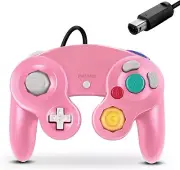 Wii GameCube Style Game Controller Pink