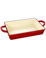 Crockpot Artisan 13in Enameled Cast Iron Lasagna Pan