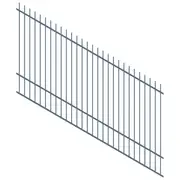 ProtectorAl 1201 - 2400 x 1500mm Deep Ocean Raked 16-30º Picket Top Pool Fence Panel