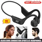 Bone Conduction Headset Bluetooth 5.2 Wireless Outdoor Sport Open Ear Headphones