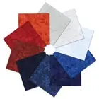 Jelly Roll Artisan Batik Prisma Dye Independence Palette Roll-Up Precuts M526.32