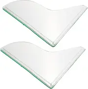 Shower Splash Guard for Bathtub Acrylic Water Guard for Clean Tidy Bathrooms