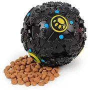 Ozoffer 1x/2x Treat Dispenser 10CM Pet Tumbler Puzzle Toy Feeder Fun Tough Treat Ball Dog