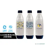 SODASTREAM 水滴型專用水瓶1L (清新檸檬) 水滴瓶 水瓶 氣泡水瓶