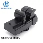 VOLKSWAGEN SORGHUM 適用於大眾 VW POLO VENTO SKODA 汽車鎖窗開關電動主窗開關按鈕