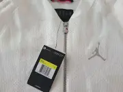 GRAIL 1:1 SAMPLE Mens NIKE AIR JORDAN White Camo Full-zip Sweater Jacket - S