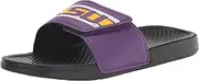 FOCO Men's NCAA College Team Logo Sport Legacy Stripe Slide Sandals