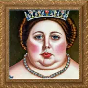 Queen of All Giclee Print Ornate Frame Unique, Vintage, Modern Art Piece