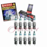 10 pc Denso Iridium Power Spark Plugs for 2010-2016 Ford E-350 Super Duty xp (for: Ford)