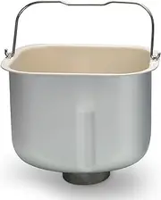 KBS Bread Machine Liner - 2LB Bread Pan With Kneading Paddle, Universal Replacement Parts for KBS Bread Maker, Premium Ceramic Pan