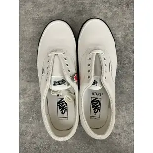 WTAPS x VANS VAULT OG ERA LX 聯名 麂皮 白色  刺繡 滑板鞋