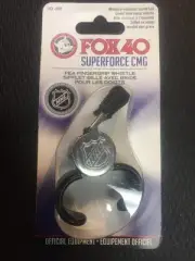 NEW NHL Fox 40 Hockey Super Force Referee Grip Whistle Finger Soccer All Sports