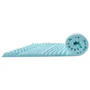 Mattress Topper Soft Memory Foam Cooling Gel Infusion Queen Size 50.8 mm