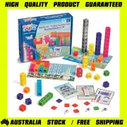 hand2mind Numberblocks MathLink Cubes 1-10 Activity Set 100 Cubes, 30 Activities