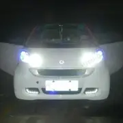 Pair LED DRL Daytime Running Light Lamp For Benz Smart Fortwo W451 2008-2011