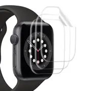 [3 Pack] ZUSLAB Apple Watch Series 7 45mm Flexible TPU HD Clear Film Self Healing Screen Protector