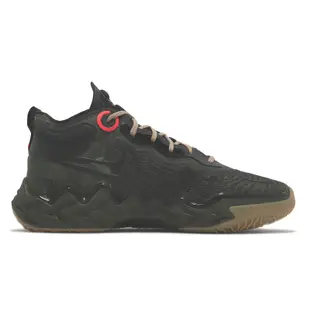 Nike 籃球鞋 Air Zoom G.T. Run EP 軍綠 卡其 男鞋 輕量 氣墊 抓地 DA7920-300