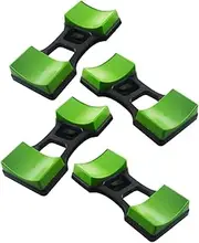 KITANDOVE 4pcs Dumbbell Rack Barbell Dumbbell Rack Barbell Storage Gym Storage Weights for Weight Stand Dumbell Stand Home Gym Organizer Plastic
