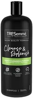 Tresemme Cleanse & Replenish Shampoo 750 ML with Multi-Vitamins & Grape Seed Oil for Oily Hair