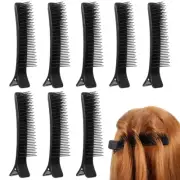 4pcs Hair Stylist Hair Sectioning Clips Nonslip Comb Clips for Salon Hair