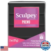 Premo Sculpey Oven-Bake Clay (Black)