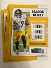 9x JUJU SMITH-SCHUSTER 2021 Panini Contenders Football LOT #83