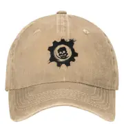 Skull Skeleton Baseball Cap Gear Wars Running Hippie Breathable Trucker Hat