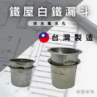 在飛比找蝦皮購物優惠-【理查建材】(開發票) 鐵皮屋漏斗 水槽漏斗 鐵工漏斗 白鐵