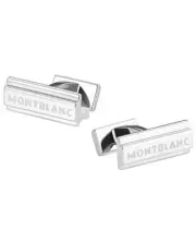 New Montblanc Sartorial Sterling Silver Single Bar Men's Cufflinks 112909