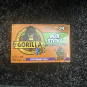 Gorilla glue sticks for Kids. Disappearing Purple; Safe And Non-toxic Lot Of 20