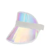 Sun Visor Hat Women Men Girls Adjustable Sport Beach Headwear Outdoor UV Protection Sunhat Transparent Clear Cap
