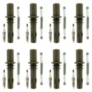 NGK 8 Laser Platinum SparkPlugs 8 CoilBoots Kit for Explorer F-Series Mustang V8 (for: Ford)