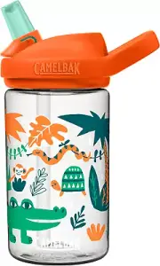 CamelBak Eddy+ Kids Water Bottle - 400ml with Tritan Renew, Straw Top Leak-Proof